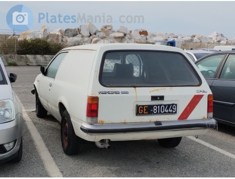 GE 810449, Opel Rekord