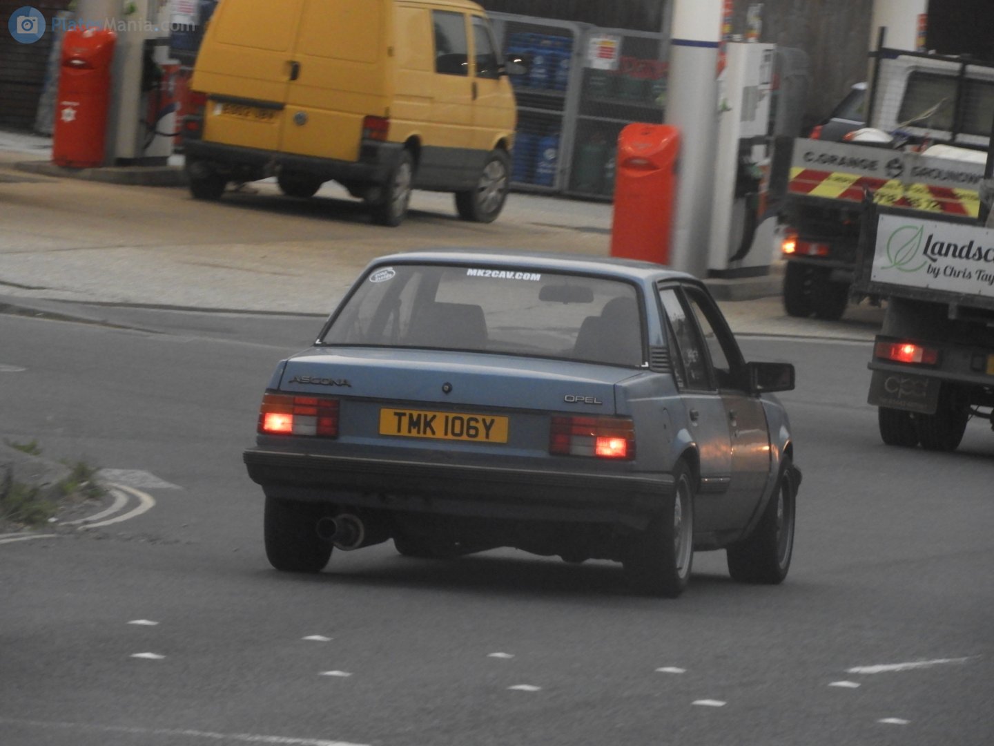 TMK106Y, Opel Ascona 3rd gen 4-door Sedan (C), 1981–1988