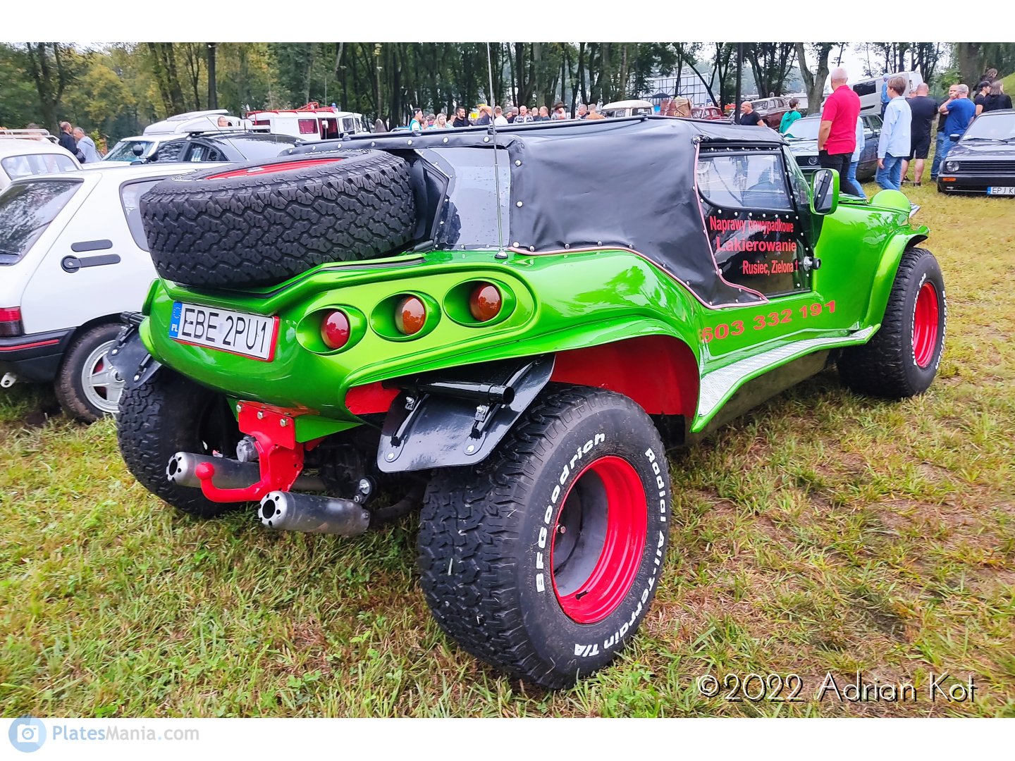 EBE 2PU1, Home-made vehicle 