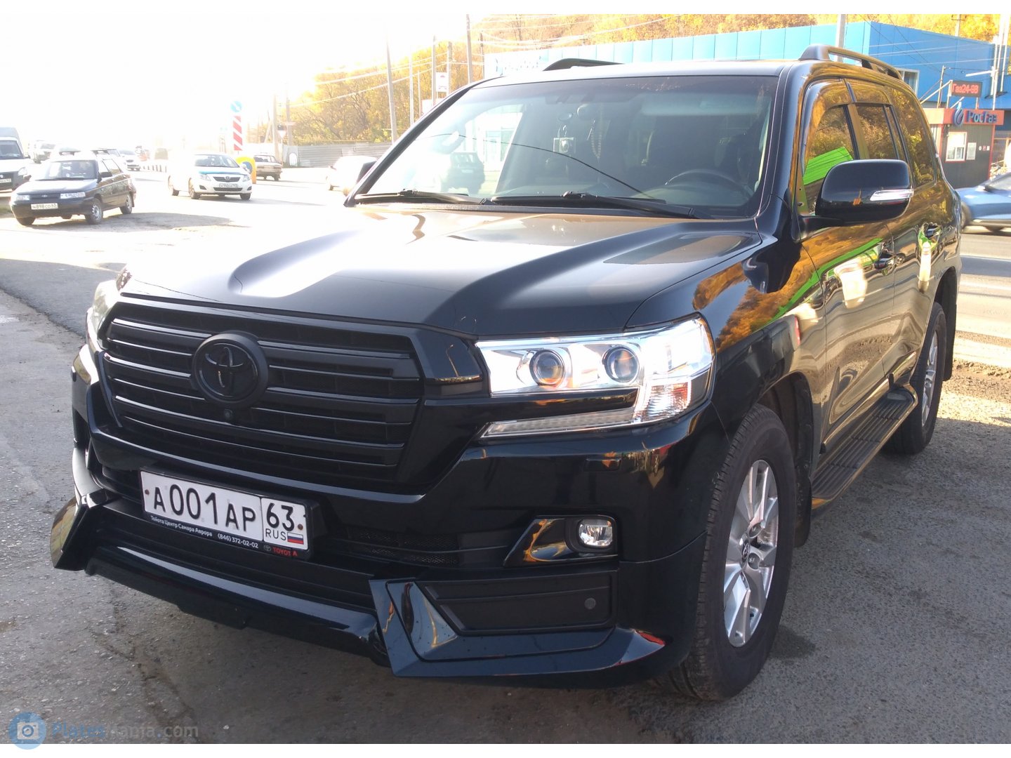 а 001 ар 63, Toyota Land Cruiser 200 (J200), 2nd facelift, 2015–2021