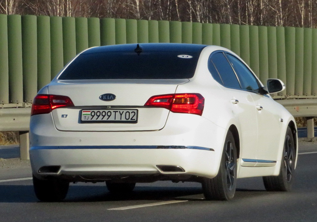 9999TY02, Kia K7 1st gen (VG), 2009–2012