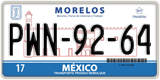 Morelos, Cars (AAA-00-00)