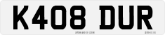 License plate of the United Kingdom, 1983 year system