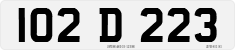 License plate of the United Kingdom, Diplomatic