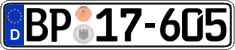 German license plate, Authorities and federal agencies