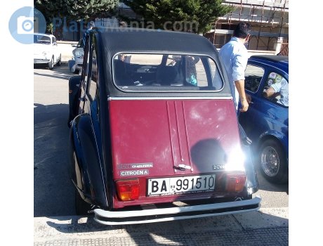 BA 991510, Citroёn 2CV
