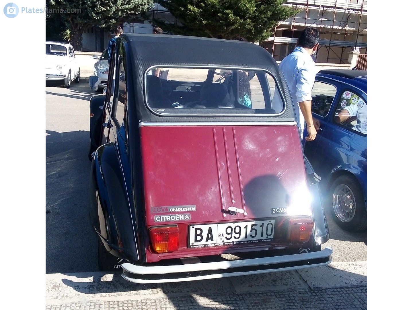 BA 991510, Citroёn 2CV 1st gen Sedan, 1949–1990