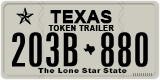 Texas, Token Trailer (123A-456)