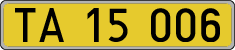 License plates of Spain, Diplomatic
