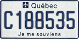 Quebec, Limited Use (C123456)