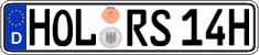 German license plate, Plates for oldtimers (type 
