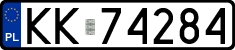 License plates of Poland, Regular car plates