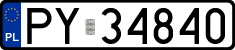 License plates of Poland, Regular car plates