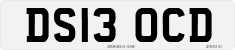 License plate of the United Kingdom, 2001 year system