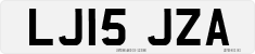 License plate of the United Kingdom, 2001 year system