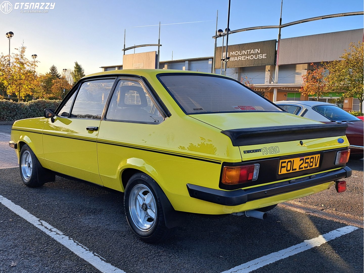 FOL258V, Ford Escort 2nd gen 2-door Sedan (ATR), 1974–1980