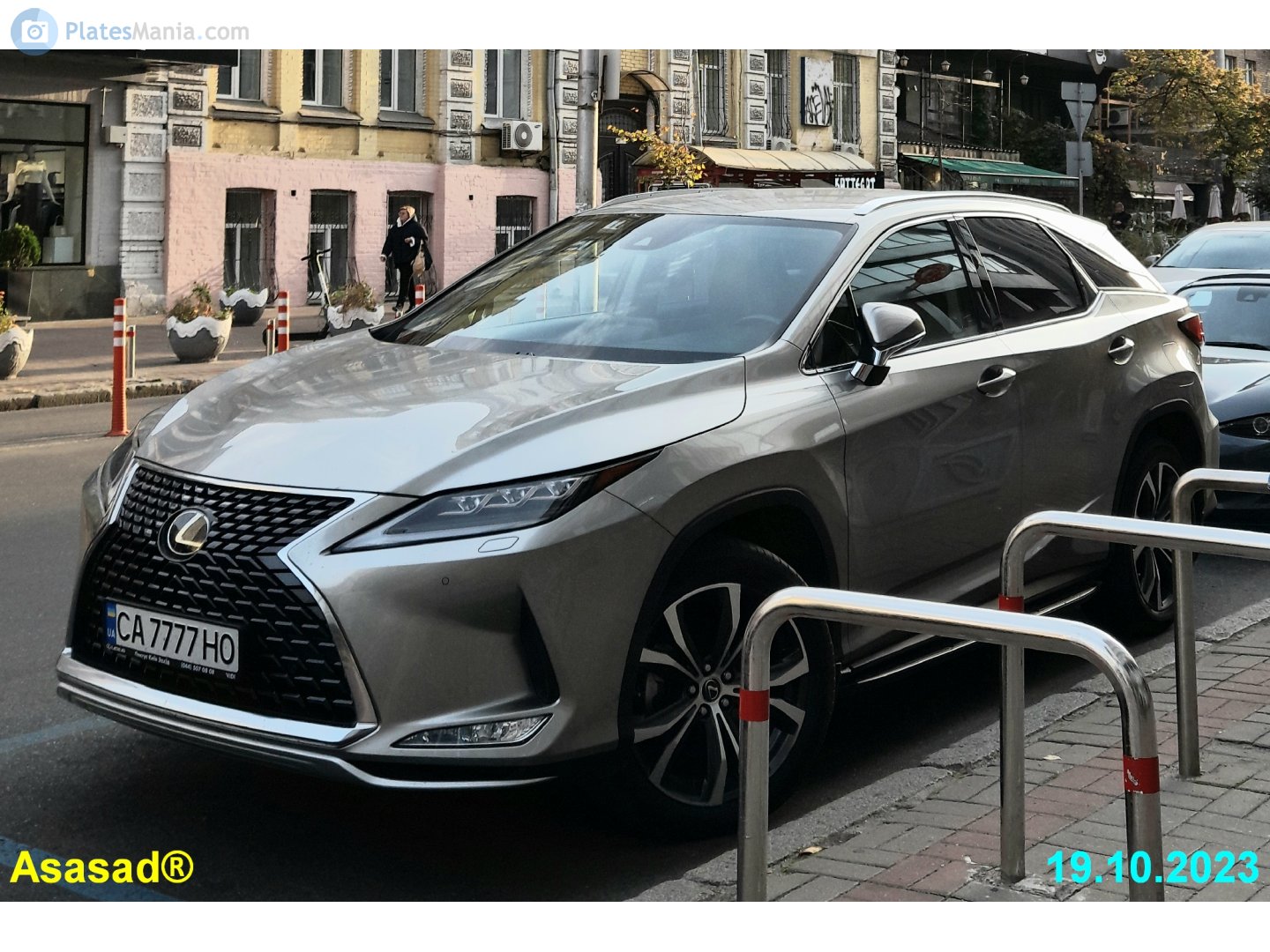 CA 7777 HO, Lexus RX 4th gen (AL20), facelift, 2019–2022