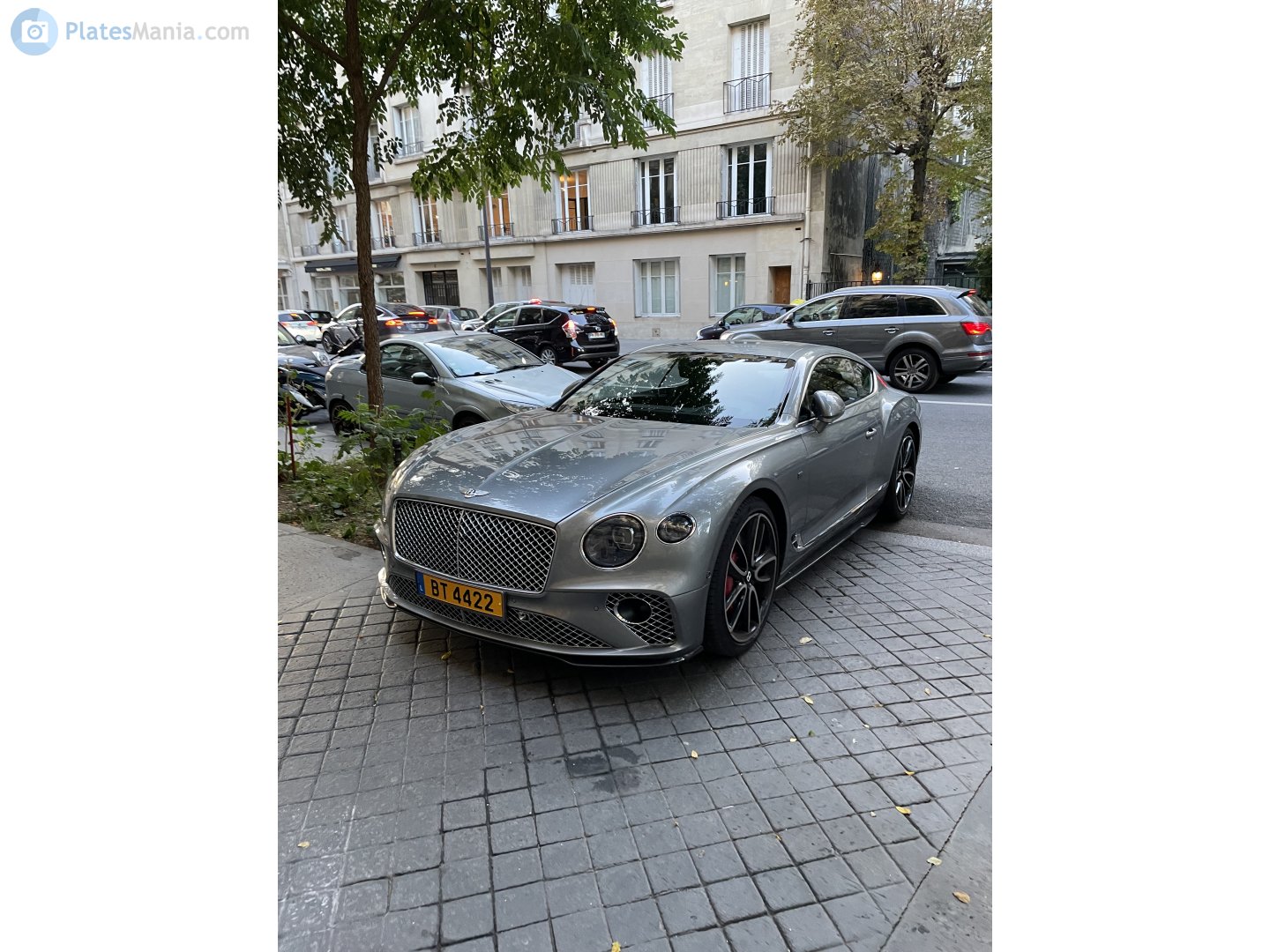 BT 4422, Bentley Continental 6th gen GT, 2018–2024