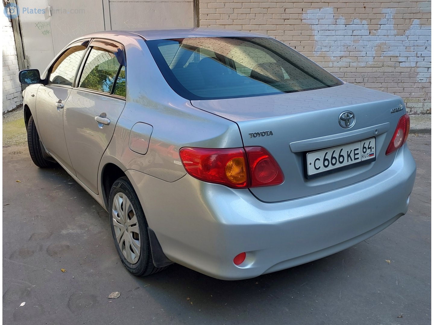 с 666 ке 64, Toyota Corolla 10th gen (Altis) Sedan (E140/E150), 2006–2013 (–2020 for ZA-market)