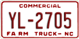 North Carolina, Farm Truck (AB-1234)
