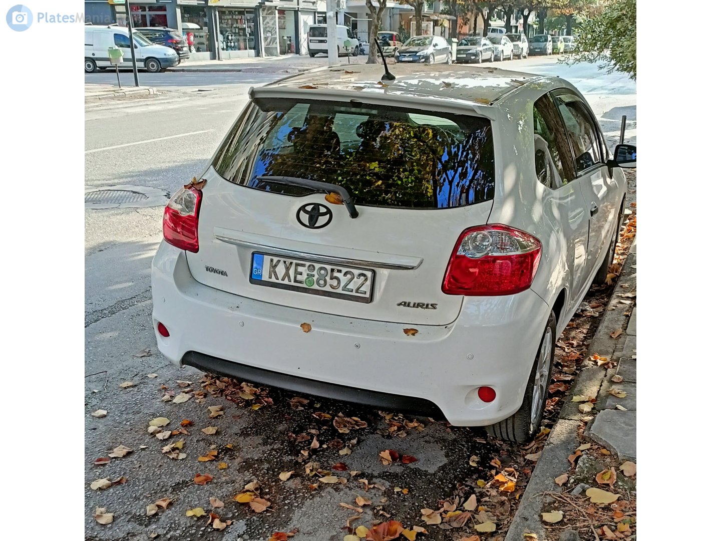 KXE-8522, Toyota Auris 1st gen 3-door Hatch (E150), facelift, 2010–2012