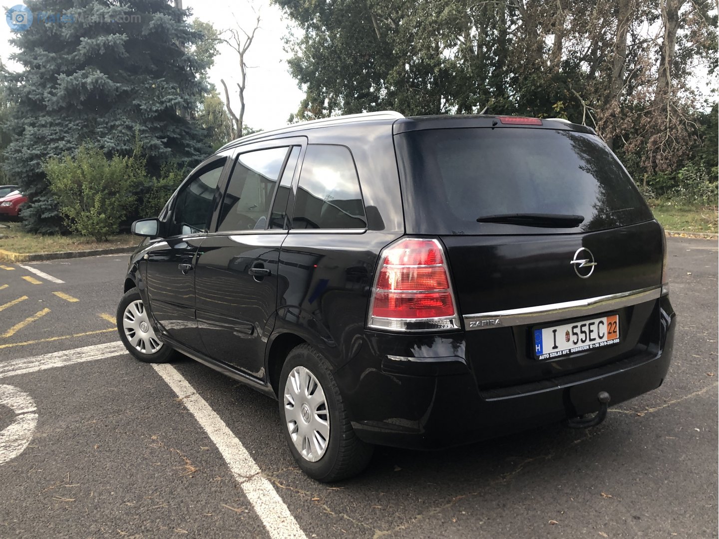 I 55EC, Opel Zafira 2nd gen (Family) (B; A05), 2005–2014