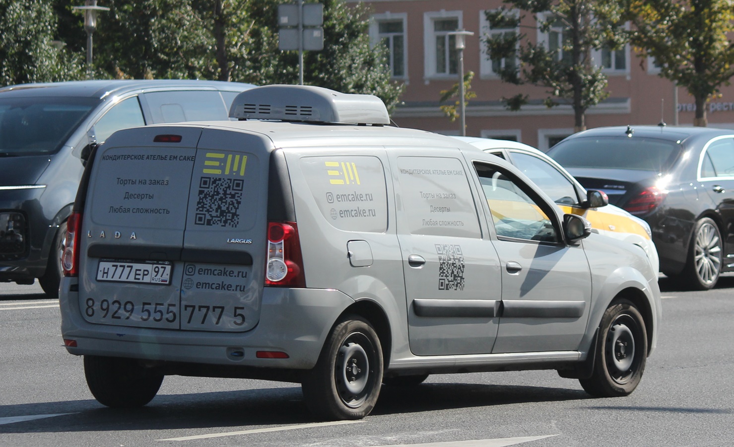 н 777 ер 97, Lada (VAZ) Largus 1st gen F90, facelift (FS0), 2021–