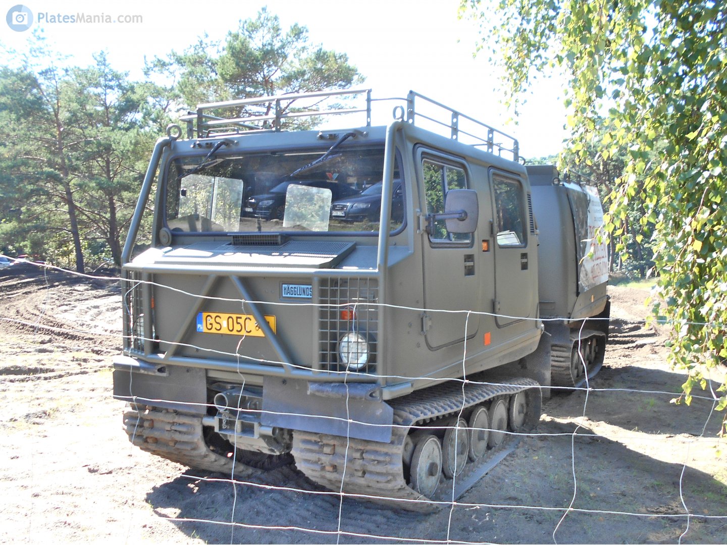 GS 05C, Hägglunds Bandvagn 206 