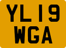 License plate of the United Kingdom, 2001 year system