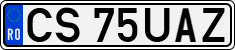 License plate of Romania, Regular plates