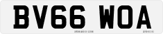 License plate of the United Kingdom, 2001 year system