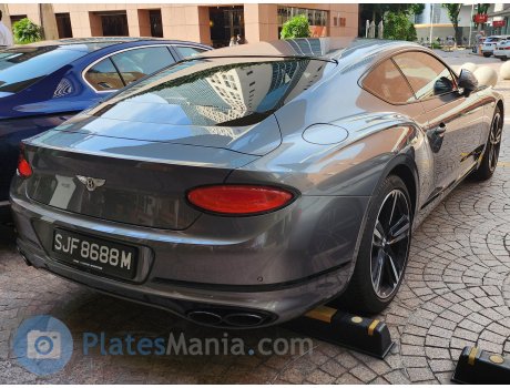 SJF 8688 M, Bentley Continental