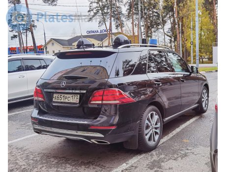 а651рс177, Mercedes-Benz GLE-Klasse
