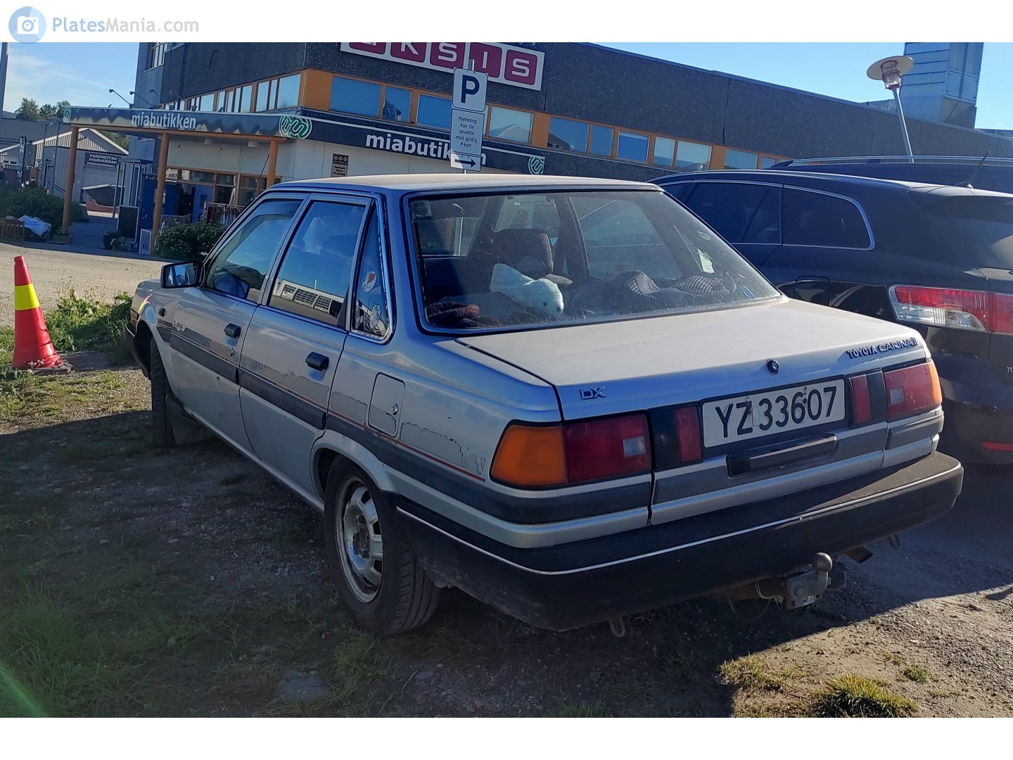 YZ 33607, Toyota Carina II 1st gen (T150) Sedan, 1984–1988