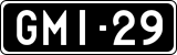 License plate of Finland, Oldtimers