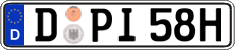 German license plate, Plates for oldtimers (type 