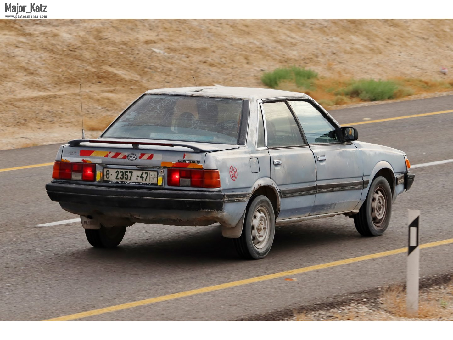 8-2357-47, Subaru Leone 3rd gen Sedan (AA), 1984–1992