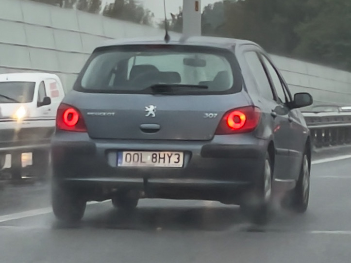 OOL 8HY3, Peugeot 307 1st gen 5-door Hatch (T5/T6), 2001–2008 (–2011 for LATAM- and –2014 for CN-market)