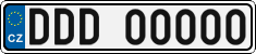 License plate of the Czech Republic, Vanity Plates