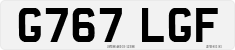 License plate of the United Kingdom, 1983 year system