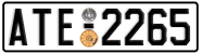 License plate of Greece, Cars