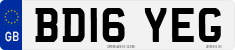 License plate of the United Kingdom, 2001 year system