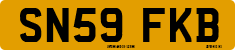 License plate of the United Kingdom, 2001 year system