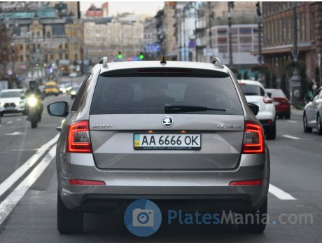 AA 6666 OK, Skoda Octavia