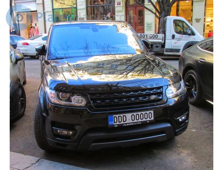 DDD 00000, Land Rover Range Rover Sport