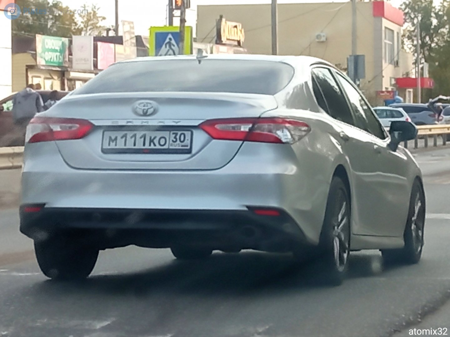 м 111 ко 30, Toyota Camry 8th gen (XV70), 2017–