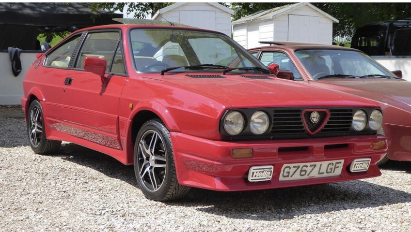 G767LGF, Alfa Romeo Sprint 1st gen (902), facelift, 1983–1989