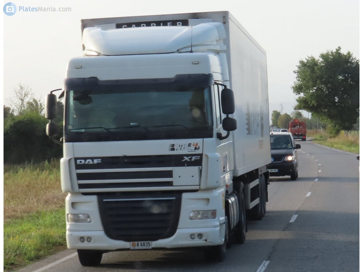 K 6835, DAF XF 3rd gen (XF105), 2006–2020