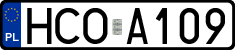 License plates of Poland, Authorities