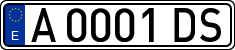License plates of Spain, 1971 year series